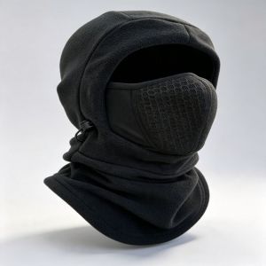 SBX346 Thick Fleece Balaclava Thermal Cold-Resistant Face   Multifunctional Warm Hat Cycling