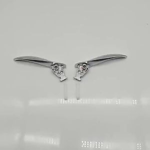 Car Interior Left Right Chromed Door Pull Handle For BMW 5 Series F10 F11 F18 520i 523i 525i 528i 535i 2010-2017 Silver