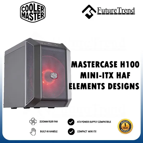 Cooler Master MasterBox CM Mastercase H100 Mini ITX HAF Elements Design