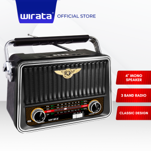 WIRATA Portable Radio 3 Band (RS-8.5W)
