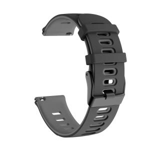 Zenia 20mm Skin-friendly Silicone Watch Strap for Garmin Forerunner 70/170/165/55/245 Music/645 570 42mm Vivoactive 6 5 3 Element Vivomove HR/Luxe/Style/Sport/Trend Venu SQ Approach J1 S12 S40 S42 S44 S50 D2 Air X10 Haylou 2 RS4 Plus Amazfit Active GTS 4