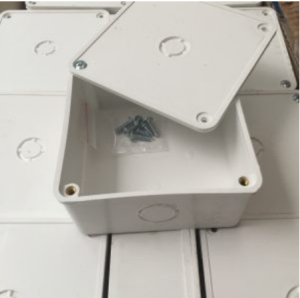 Hộp Kỹ Thuật kích thước (11x11x5 ) và (12cmx12cmx5cm)- Hộp Nhựa Nối Điện - Hộp Nhựa Kĩ Thuật Loại Tốt