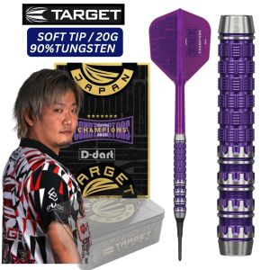 TARGET SOFT TIP DARTS - 20G Raptor G6 LIMITED CONSTRUCTORS CHAMPION 90% TUNGSTEN DART SET Original Electronic dart