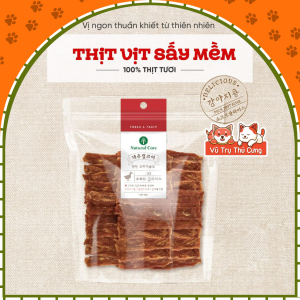 Snack Cho Chó Thịt Sấy Mềm Natural Core Hàn Quốc 180g