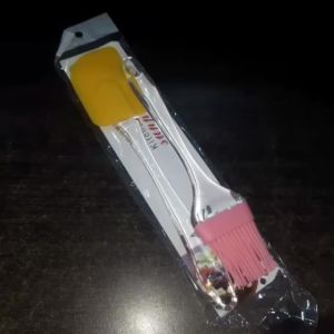 SPATULA SET KUAS SILICON 2PCS ANTI LELEH TAHAN PANAS