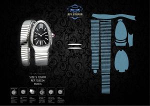 ฟิล์มใสกันรอยนาฬิกา รุ่น SIZE S 135MM REF.103524 35mm