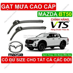 Gạt Mưa VTS Kính Lái Mazda BT50 Cặp Gạt M.ưa Kính Lái Mazda BT50 C.ó Đủ Size Cho Các Đời Xe Mazda BT50