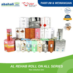 Parfum Al Rehab Zahrat Hawaii 6ml Roll On Minyak Wangi Dari Arab Saudi