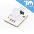 10mm LED RGB Module Common Anode Active-Low (Can Control with PWM for Any Color) 4-Pin for Arduino Techmakers. 