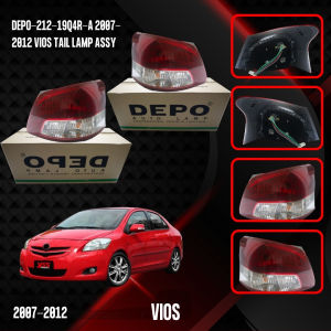 VIOS Depo-212-19Q4R-A 2007-2012 Tail Lamp Assembly Left Driver Side