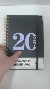 Daily Planner Notebook A5 Schedule Agenda Habit Tracker 365 Days Time Management Journal A5 2027 Buku Perancang Harian A5 Jadual Waktu Pengurusan Masa Catatan Nota Premium Quality #2029