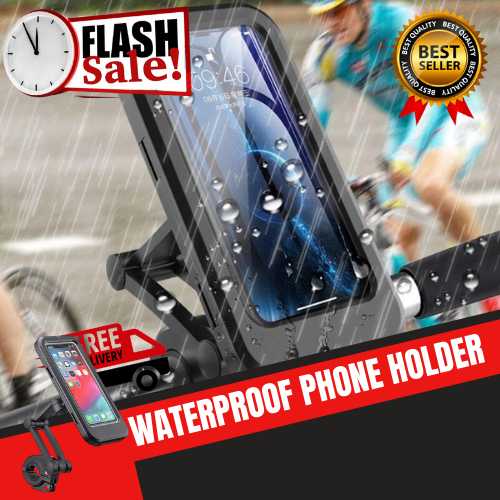 Waterproof Phone Holder Holder van put to Motorcycle Bike Handlebars  Bicycle Mobile Phone Box Case Motorcycle Handlebar Mobile Phone Stand Mount  Phone
