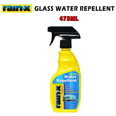 🌱 FREE GIFT 🌱 Rain-X / Rain - X / Rain X / RainX Glass Water Repellent 473ml Original Spray Type Car Windscreen Mirror Clean Dirt Clear Vision Water Beading Car Care Diy Exterior Care 100% Ready Stock Original Kalis Air Cermin Kereta