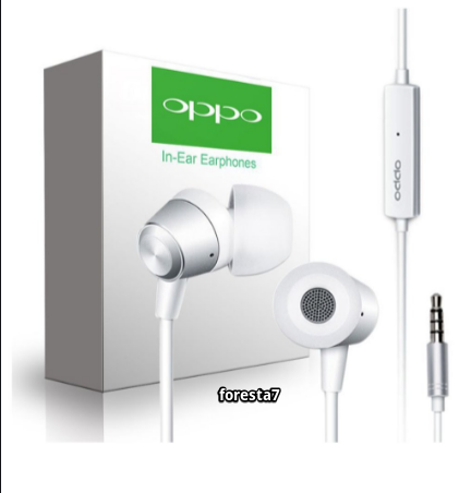 Headset OPPO KARET Earphone Handfree Audio New Super bass in-Ear