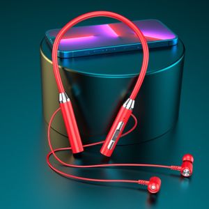 9D Sound Wireless Bluetooth 5.2 Earphone Neckband Magnetic In-ear Headphones with Mic Stereo Surround Long Standby Sports Music Headset 蓝牙耳机