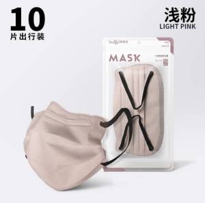 ใหม่ล่าสุด!! Smile Girl Mask  Mask ทรงหน้าแมว โทนสี Morandi (10 ชิ้น/ซอง) หนานุ่ม ใส่แล้วขับผิว แมสผู้ใหญ่ Morandi Mask