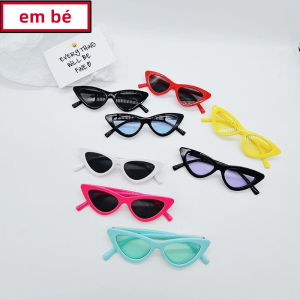 [Thời Trang Trẻ Em] Kính mắt mèo đủ màu chụp ảnh đường phố catwalk cho bé yêu mùa hè lung linh mã T83145