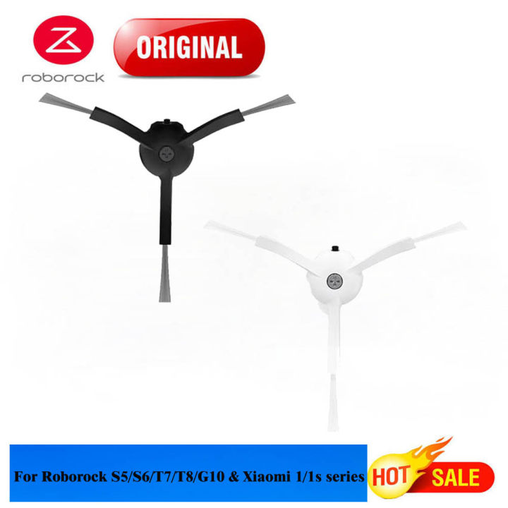 vhbw 2 x roterende borstels, compatibel met Xiaomi Roborock S6, S6 MaxV, S6 Pure robotstofzuiger, borstelrol, hoofdborstel