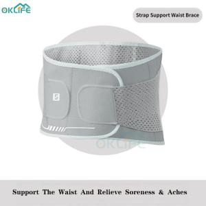 [OKLIFE. SG]Women Slim Thin Waist Support ce Full Air Mesh Ventilation Strong Lumbar Support Gym Work Lower Back Belt