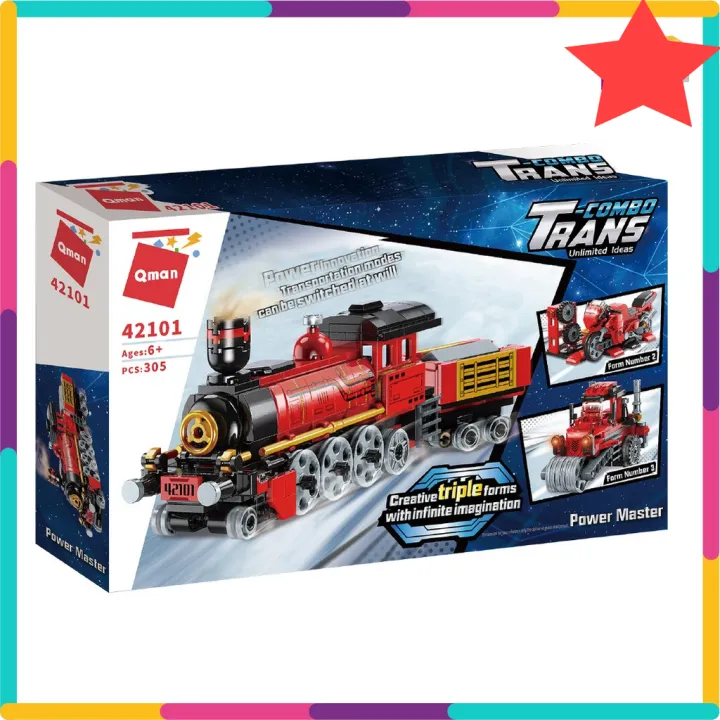 Lắp Ráp Xếp Hình Lego 42101 -Mô hình Tàu Hỏa Siêu Tốc Biến Hình 305 Chi ...