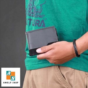 Inficlo SDY 369 - Dompet Wallet Lipat Pria Warna Hitam