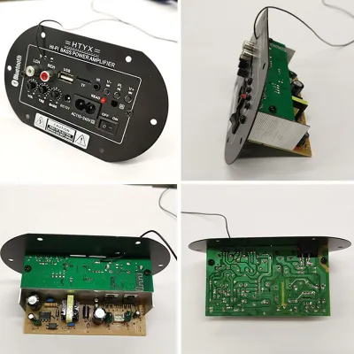 12V 24V 220V Xe hơi không dây Bluetooth tương thích FM Radio Amplifier AC/DC Tiêu thụ điện năng thấp HIFI Loa