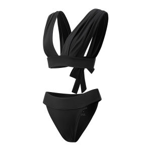 YUKARI SWIM 2 Pieces High Waist Bikini Set Push Up Swimsuit Womens Bathingsuit