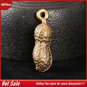 【COD】🔥🔥🔥 Brass Peanut Bell Ornaments Copper Figurines Feng Shui Desk Decorations Home Decors Accessories Keychains Pendants Gifts