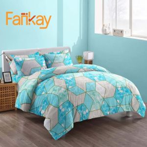 Bed Cover Set Sprei Marble Tosca - Ukuran Lengkap 900x200 - 200x200 - Fankay