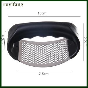 ruyifang เครื่องคั้นกระเทียมเครื่องบดกระเทียมเครื่องบีบกระเทียมเครื่องบดขิงสแตนเลสเครื่องบดเครื่องบดเครื่องใช้ในครัวแกดเจ็ต