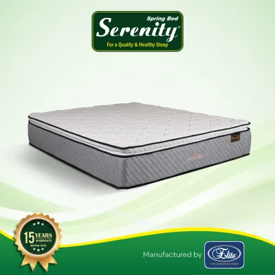 Serenity Springbed Kasur Victory With Plushtop New Edition by Elite Springbed