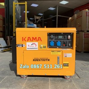 Giảm giá máy phát điện chạy dầu 5kw Kama tại QUảng Ninh