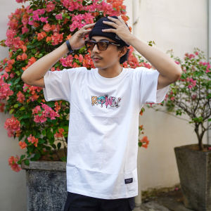 Rown Division Kaos Pendek Deadler White
