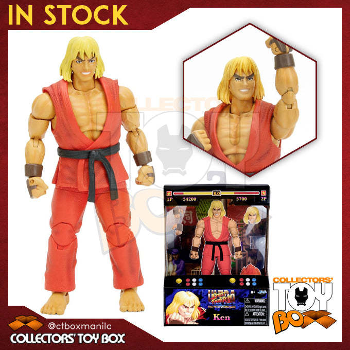 Jada Toys 6inch Ultra Street Fighter II The Final Challengers - Ken ...