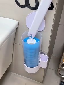 Berus Tandas Disposable Toilet Brush Wall Mounted Bathroom Cleaning Brush Head Deep Cleaning Cleaner
