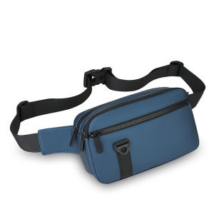 Shoulder Bag Waterproof Material Shoulder Bag Appearance Durable Double Zipper Stain Resistant