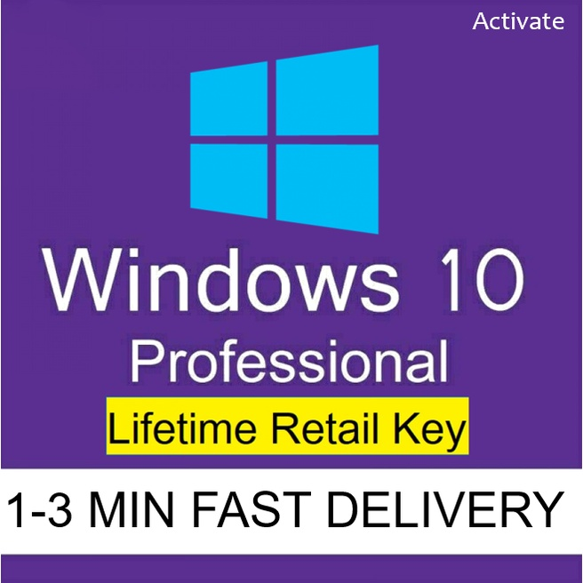 Lifetime Windows 10 11pro Home Product Key Permanent License Key 25 Digits Activation Key 2087