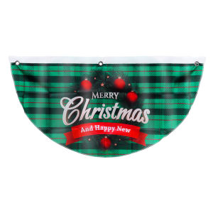 Christmas outdoor fan flag banner Merry Christmas Snowman Christmas decoration household items 2024 Christmas pendants