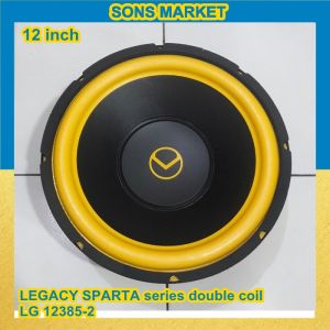 SPEAKER SUBWOOFER 12 inch 12inch LEGACY SPARTA series DOUBLE COIL LG 12385-2