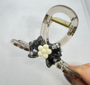 Jepit Rambut Marmer Bunga PITA /Jedai Fashion Daily korea import lin112