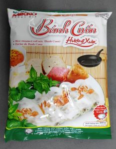 Bột Bánh Cuốn Mikko Hương Xưa 440g/gói - Pha Trộn Bánh Cuốn Gia Vị Cổ Điển Chất Lượng Cao