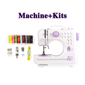Portable Sewing Machine Mini Electric Household Heavy Duty 12 Stitches Sewing Machine Replaceable Presser Foot Multifunction Electric Machine With Pedal For Beginners