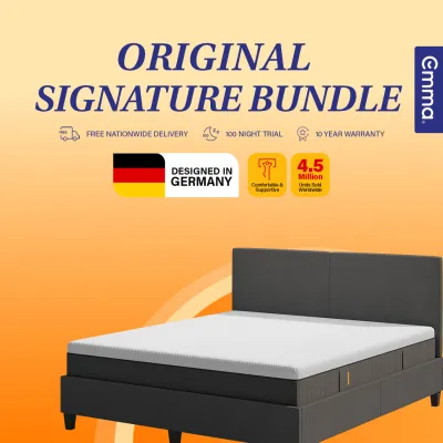 Emma Signature Bundle | Signature Bed + Original Hybrid | Emma Sleep
