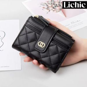 Ví nữ ngắn cầm tay dáng gập đôi LICHIC V08 - Ví ngắn thiết kế gập đôi chất lượng cao thời trang cho nữ