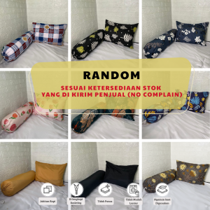 Promo Sarung Bantal Guling Motif Aestetic Emily Terbaru