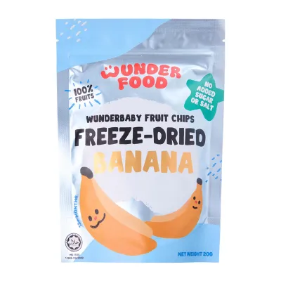 Wunderfood Wunderbaby Fruit Chips - Banana