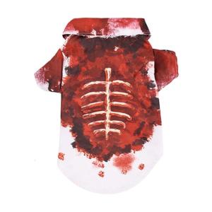 Độc đáo Halloween Pet máu Áo lễ hội thu thập trang phục thú cưng cho bên mèo nhiếp ảnh trang phục trang phục dự tiệc