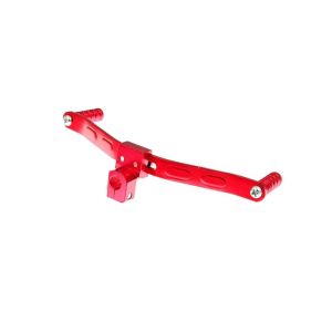 SPDD Double-headed Motorcycle Shift Lever Aluminum Alloy Universal Footrest Pedal Shifter Smooth Operation Wear-resistant Folding Gear Lever Motorcycle Modification