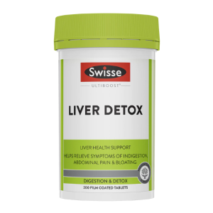 Swisse LIVER DETOX ล้างสารพิษตับ ดีท็อกซ์ตับ บรรจุ 200 เม็ด