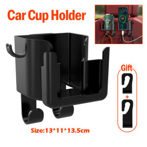 Multifunction Car Cup Holder Drink Holder Car Air Vent Outlet Water Cup Drink Bottle Can Holder Stand Phone Car Seat Headrest Hook 3 in 1 Storage Box Universal Vehicle Car Accessories 汽车水杯架